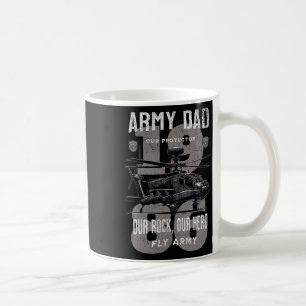 Leger vader vader militaire vaders dag Apache Heli Koffiemok