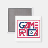 Leger van Amerika spel Magneet (Voorkant / Achterkant)