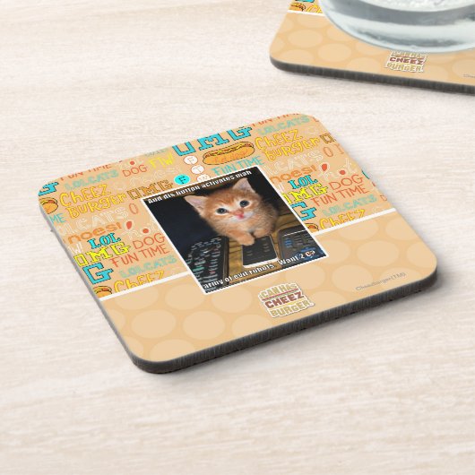 Leger van boze robots bier onderzetter (Linkerzijde)