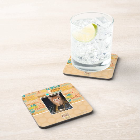 Leger van boze robots bier onderzetter (Rechterzijde)