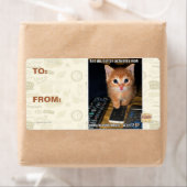 Leger van boze robots etiket (Insitu)