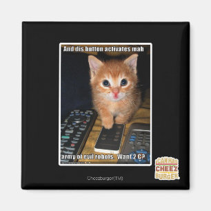 Leger van boze robots magneet