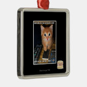 Leger van boze robots metalen ornament (Rechts)