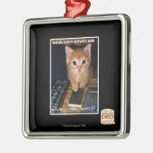 Leger van boze robots metalen ornament (Links)