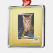 Leger van boze robots metalen ornament (Links)