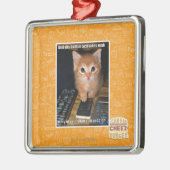 Leger van boze robots metalen ornament (Links)