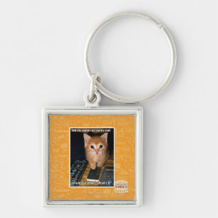 Leger van boze robots sleutelhanger