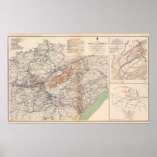 Leger van Cumberland Poster (Voorkant)