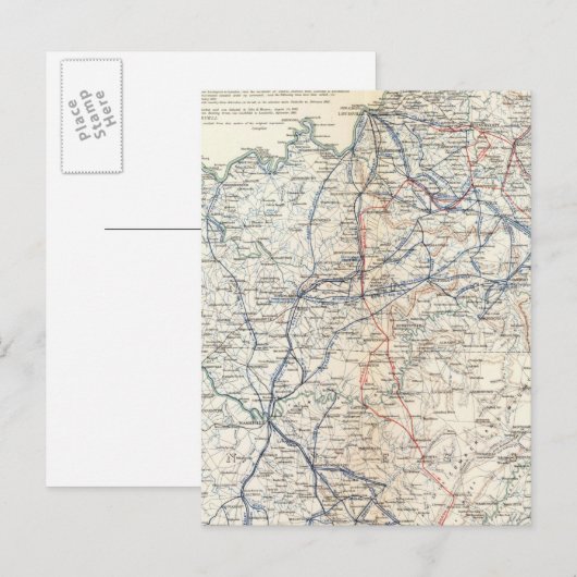 Leger van de Cumberland Briefkaart (Voorkant / Achterkant)