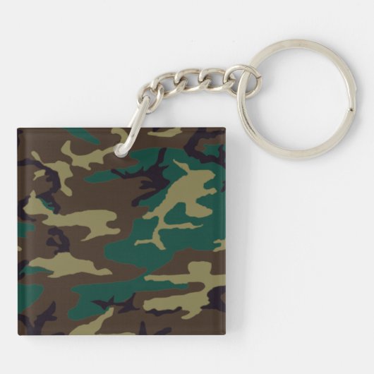 Leger van de Heer, Bijbelse Schrift Camo Sleutelhanger (Achterkant)