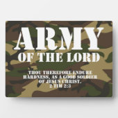 Leger van de Heer Fotoplaat (voorkant)