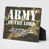 Leger van de Heer Fotoplaat (Zijkant)