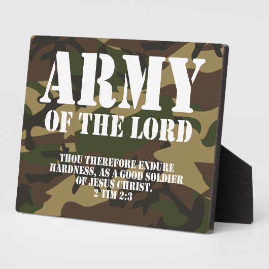 Leger van de Heer Fotoplaat (Zijkant)