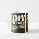 Leger van de Heer Koffiemok (Voorkant links)