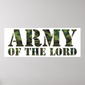 Leger van de Heer Poster (Voorkant)