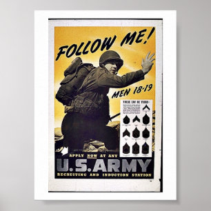 Leger van de Verenigde Staten Poster