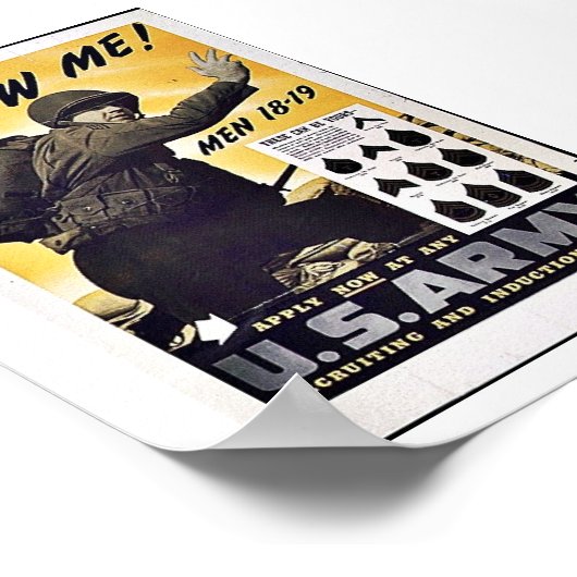 Leger van de VS Poster (Hoek)