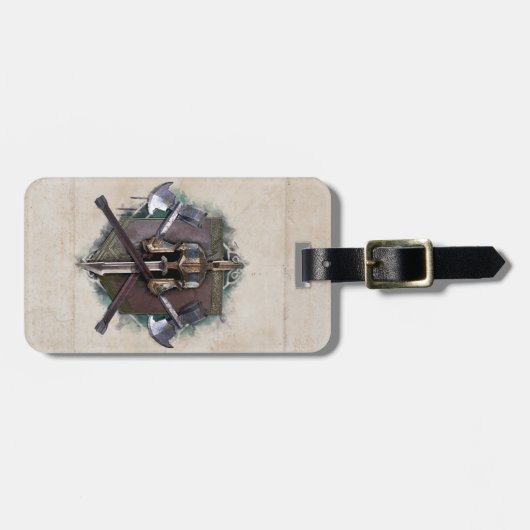 Leger van Dwarves Weaponry Bagagelabel (Voorkant horizontaal)