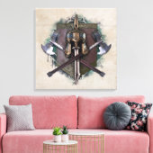 Leger van Dwarves Weaponry Canvas Afdruk (Insitu (Woonkamer))