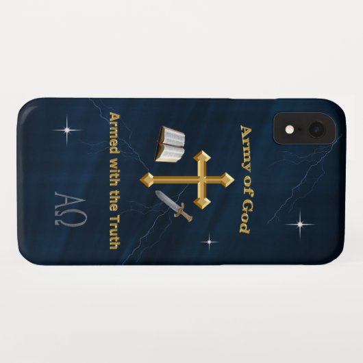 Leger van God Case-Mate iPhone Case (Achterkant (horizontaal))