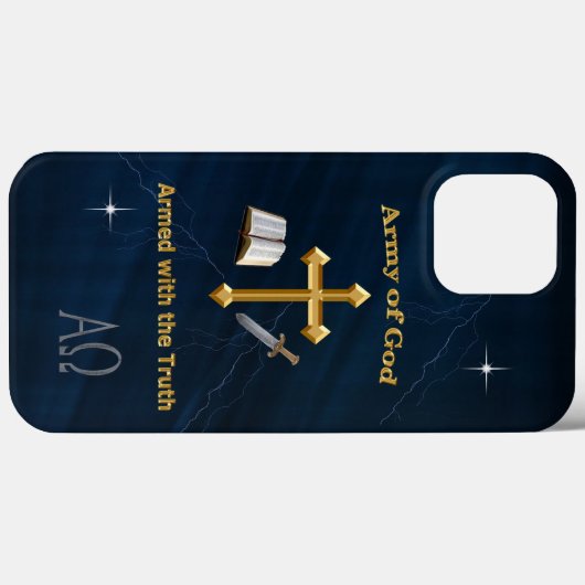 Leger van God Case-Mate iPhone Case (Achterkant (horizontaal))