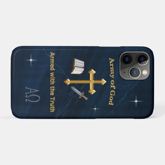 Leger van God Case-Mate iPhone Case (Achterkant (horizontaal))