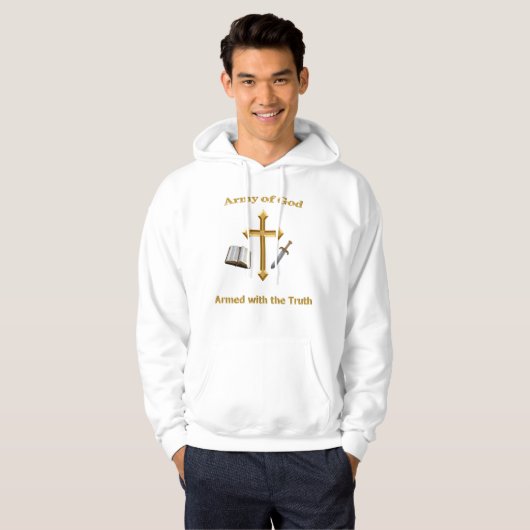 Leger van God Hoodie (Voorkant volledig)