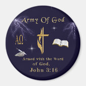 Leger van God Magneet (Voorkant)