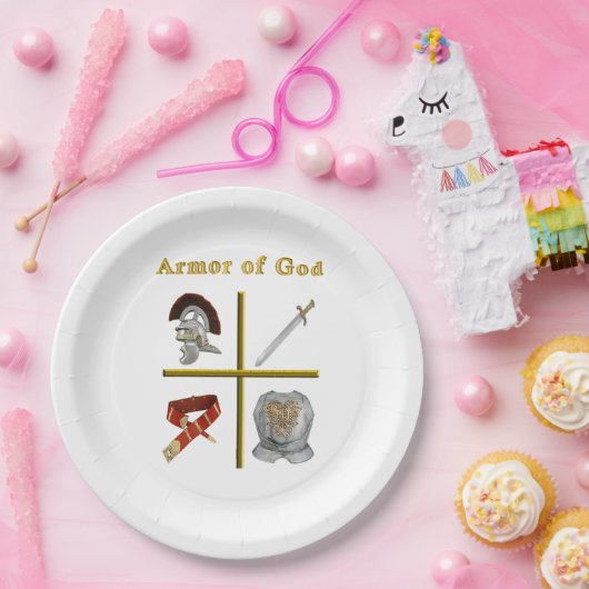 Leger van God Papieren Bordje (Feest)