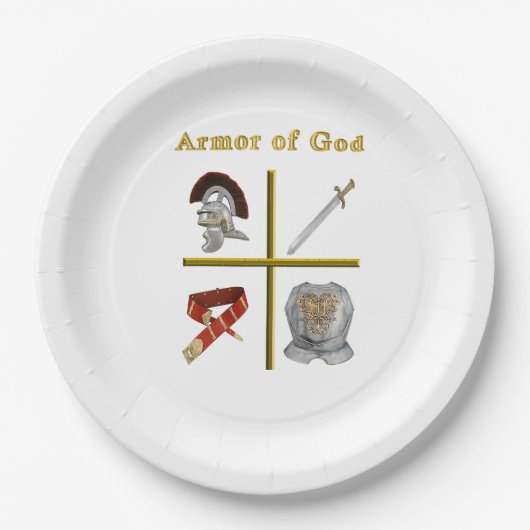 Leger van God Papieren Bordje (Voorkant)