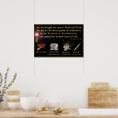 Leger van God Poster (Keuken)