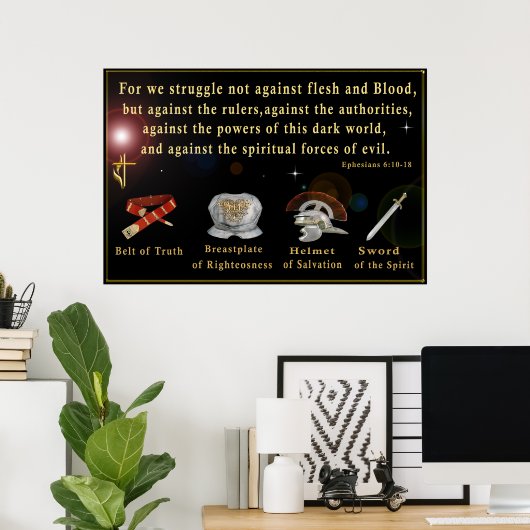 Leger van God Poster (Thuiskantoor)