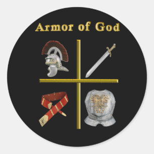 Leger van God Ronde Sticker