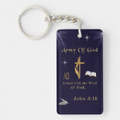 Leger van God Sleutelhanger (Voorkant)