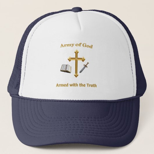 Leger van God Trucker Pet (Voorkant)