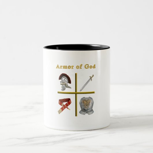 Leger van God Tweekleurige Koffiemok (Center)