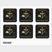 Leger van God Vierkante Sticker (Vel)