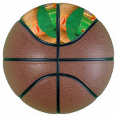Leger van kerstbont basketbal (Rechts)