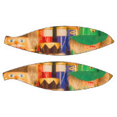 Leger van kerstbont basketbal (Panelen)