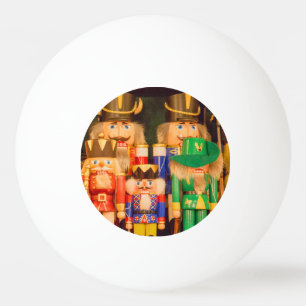 Leger van kerstbont pingpongbal