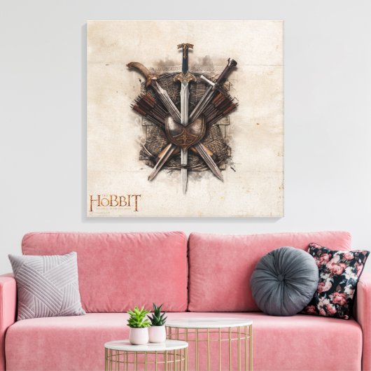 Leger van Mannen Weaponry Canvas Afdruk (Insitu (Woonkamer))