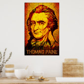 Leger van Principes Thomas Paine Print (Keuken)