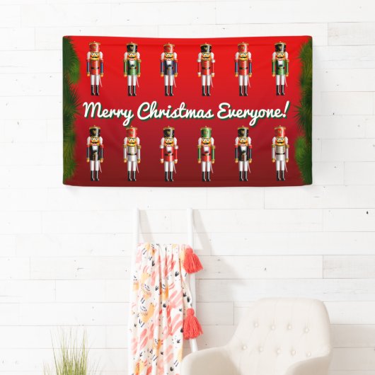 Leger van Speelgoed van Nutty Nutcracker Spandoek (Insitu)
