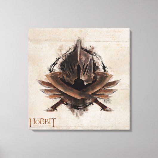 Leger van weeswapens canvas afdruk (Voorkant)