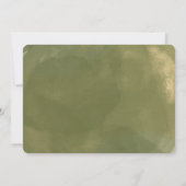 Leger Verjaardag Foto uitnodigingen (Achterkant)