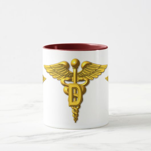 Leger Veteraan Leger Dental Corps Mok (Midden)