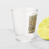 Leger Veteraan Shot Glas (Links)