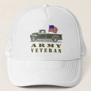 Leger Veteraan Trucker Pet