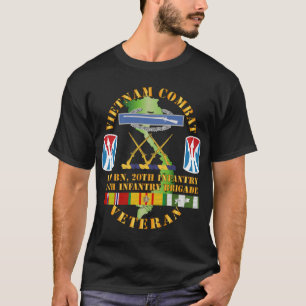 Leger - Vietnam Combat Vet - CIB - DUI w T-shirt