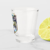 Leger Vlag Schild Shot Glas (Rechts)